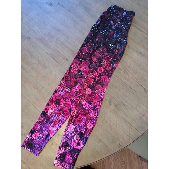 Jumpsuits | Lululemon Floral Leggings 